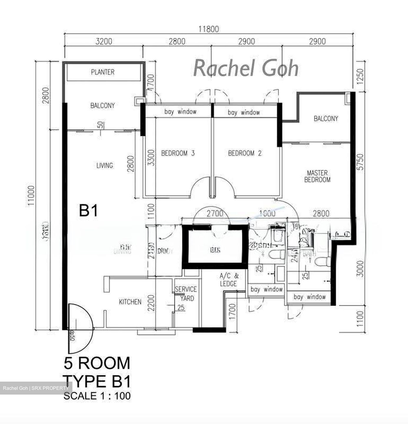 Blk 167C Parc Lumiere (Tampines), HDB 5 Rooms #628236641